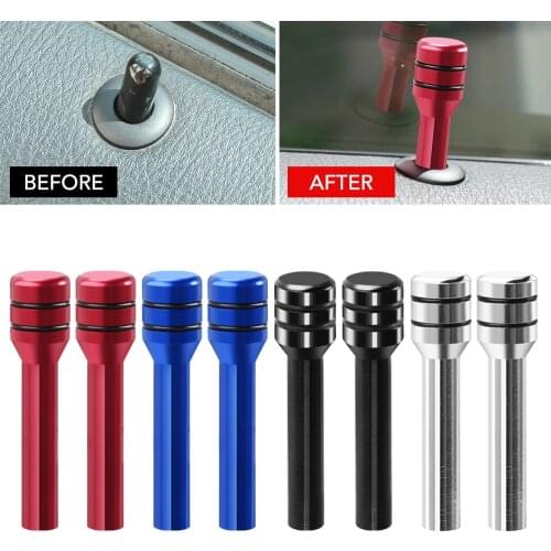 2X Car Truck Interior Door Lock Knob Pull Pins for HYUNDAI IX35 Solaris For Skoda Opel Mokka kia sportage for audi a4 volvo