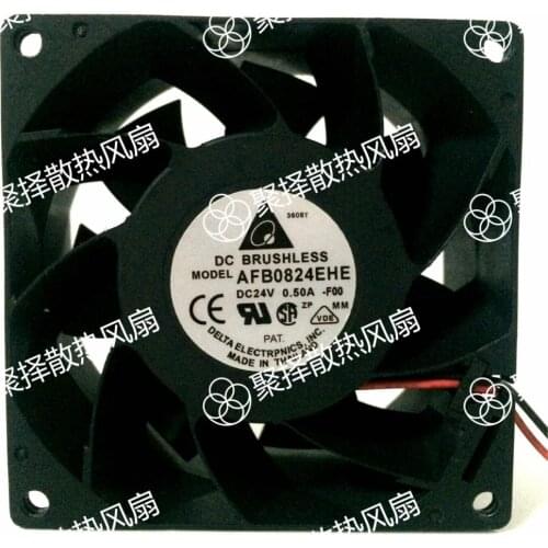 AFB0824EHE in 24 v 0.50 A DELTA inverter double ball bearing cooling fan 8038 8 cm
