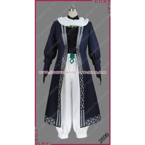 Altair: A Record of Battles Shoukoku no Altair Poison General Zehir Zaganos Uniform Outfit Cosplay Costume S002