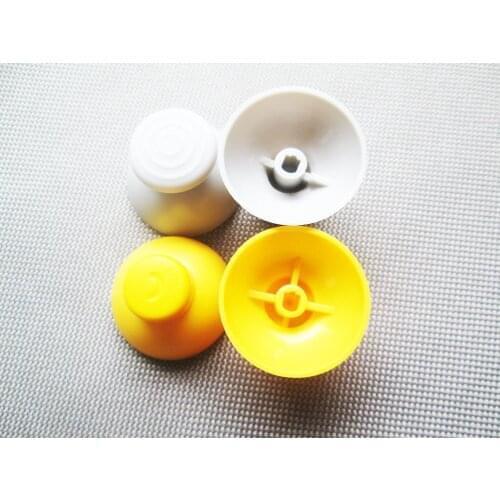 Left Right L R Analog Joystick Thumbsticks Button Thumb Grip Stick Cap For Nintendo Game Cube N GC NG C Controller, 6Pcs/Lot