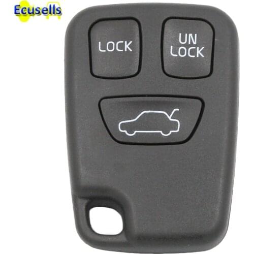 3 Button Remote Key Case FOR VOLVO C70 S70 S80 S90 V40 V70 V90 850 Keyless Entry Fob