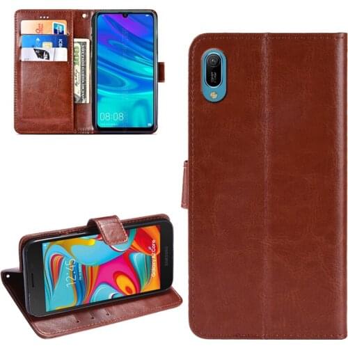 For Huawei Y6 2019 Core Flip Phone Case For Huawei Y6 2019 Cover High-end luxury PU Leather Phone Case