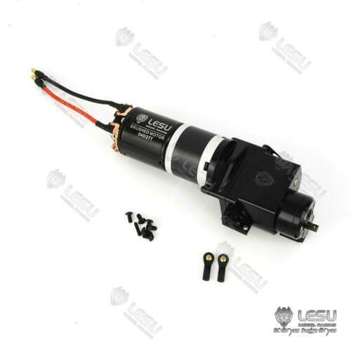 LESU Drive GearBox Transmission 2Speed Motor RC 1/14 Tractor Truck Tamiya Dumper TH16484