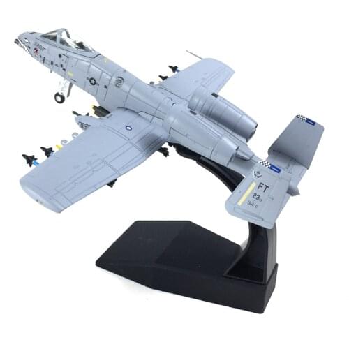 Metal 1：100 A-10 Thunderbolt II Ground Attack Aircraft Plane Model US Air Force Nsmodel