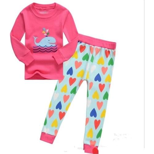 New Style Autumn Toddler Kids Pyjama Clothes Set Boy Cartoon Pajamas Set Cotton Boys Pyjamas Long Sleeve Pijamas Set 2PCS