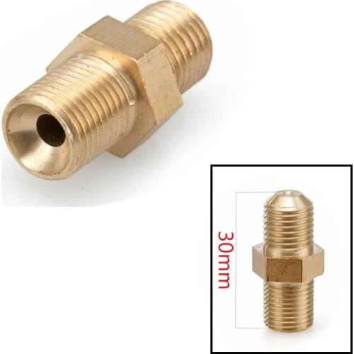 Turbo Oil Feed Restrictor Fitting 4AN Male to Female .035" Restrictor