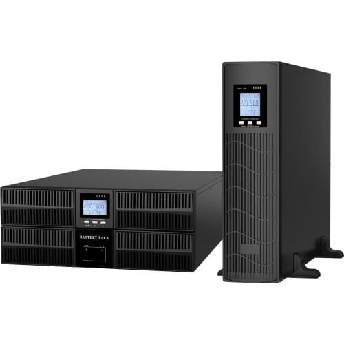 Online UPS Power Supply with Rotatable LCD display 10kVA ~ 20kVA 3:1/1:1