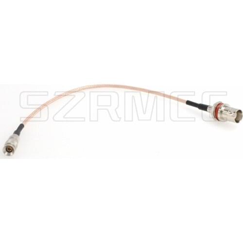 BNC Female Bulkhead Oring to DIN 1.0/2.3 Male HD SDI Cable for RED Blackmagic Design Camera Monitor Video Data Transfer