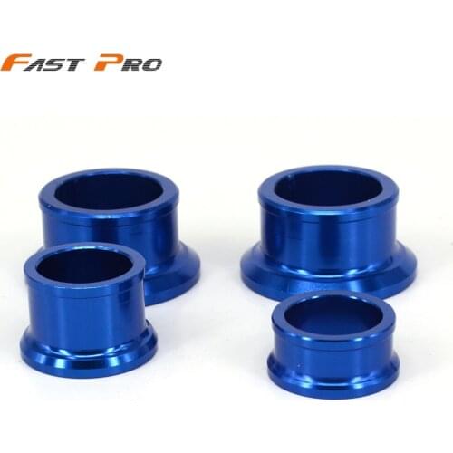 Motorcycle CNC Front & Rear Wheel Hub Spacers Axle Kit For YAMAHA YZ250F YZF250 YZ450F YZF450 2009 2010 2011 2012 2013 Dirt Bike