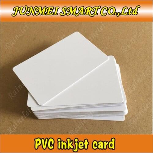 5000pcs plastic inkjet PVC cards for epson canon inkjet printers R290 R330 T50 L800 R230R300 R310 R390 Rx680 T50 T60 A50