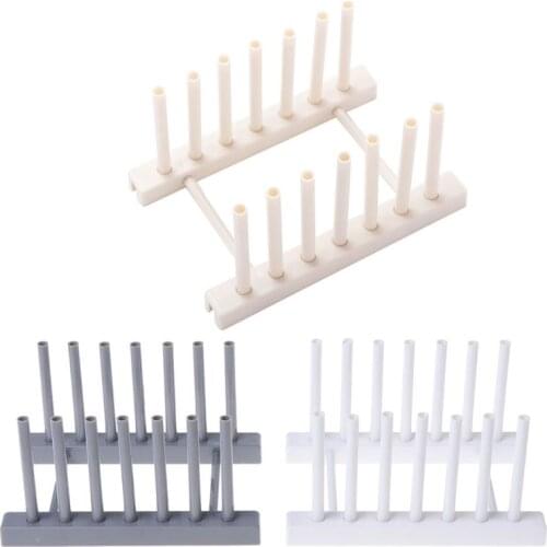 VFGTERTE 1PC Plate Dish Cup Bowl Drainer Rack Pot Lid Holder Storage Stand Kitchen Organizer 3 Colors