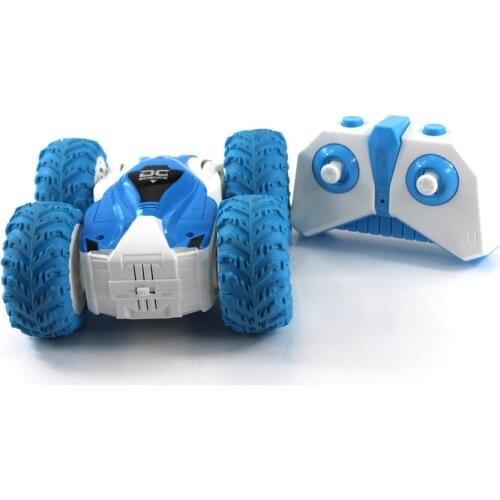 RC Car Double-sided Stunt Car 2.4G Mini Remote Control Cool Tumbling Truck 360 Degree Rolling Rotation Wheel Vehicle Toys Gift