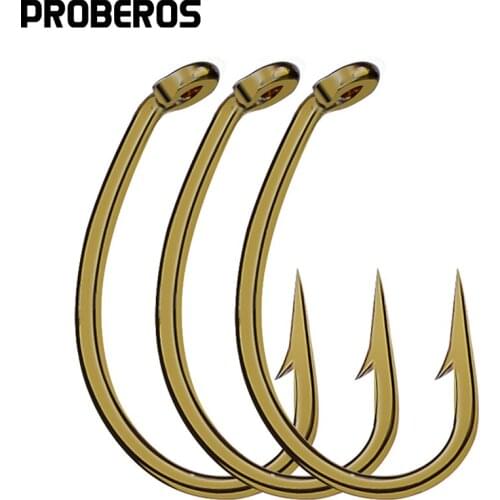 PROBEROS Fly Fishing Hook 80250-8#/12# Size fishhook Fly Hooks 1000pcs/lot Flies Fish Hook