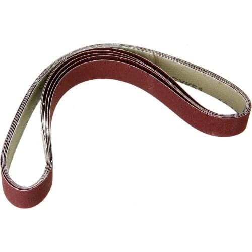 5Pcs/set 25*760mm Grinding Belts Sanding Belt Grit 240 For Flush Belt Machines Polishing Grind Machine Sander Tools