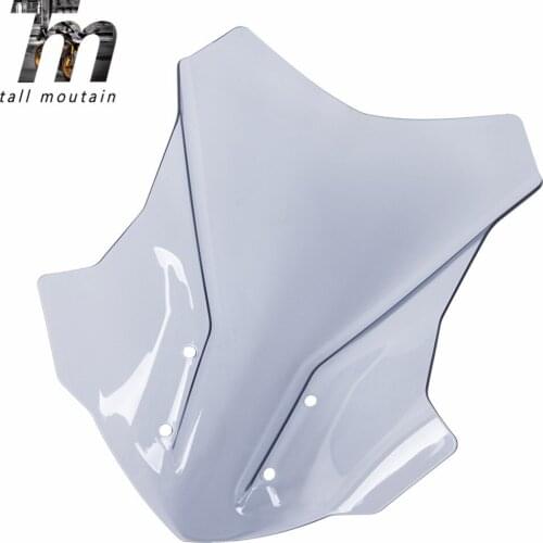 Motorcycle Windscreen Windshield Double Bubble For BMW G310GS G310 GS 2017 2018 2019 Anti-Wind Motocross Accessories Clear Smoke