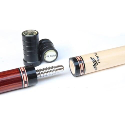 Xmlivet Free shipping 2pcs/lot Original FURY Billiards Pool cue Tie-Loc joint Protectors black color Billiards accessories