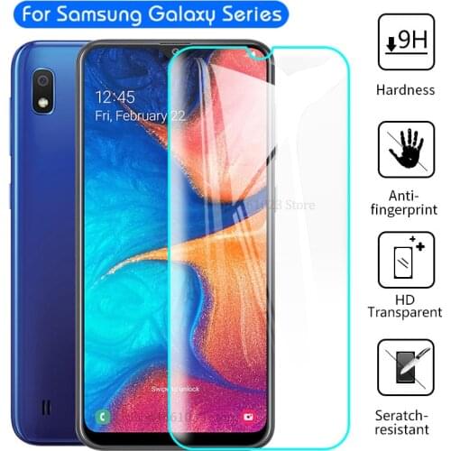 A50 Tempered Glass For Samsung Galaxy A30 A50 A10 A40 M10 M20 M30 Safety Glass For Samsung A 50 M 10 20 30 Protective Film Cover