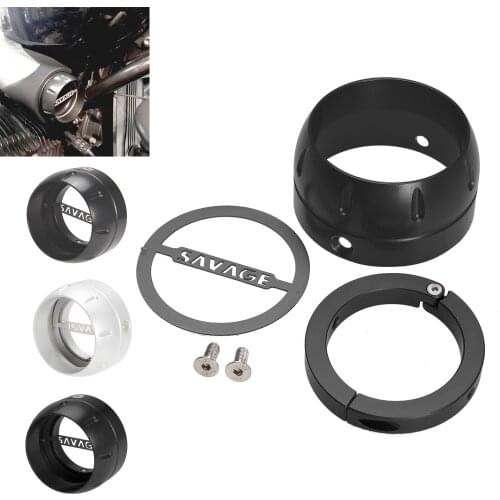 Motorcycle CNC Aluminum Black Silver Air Intake Cover Bellmouth For BMW R NINET 2014 2015 2016