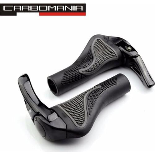 1 pair MTB Mountain/road Bike Bicycle lock-on alloy Rubber Handlebar Cover Handle grip Bar End bicycle grips for bicycle parts