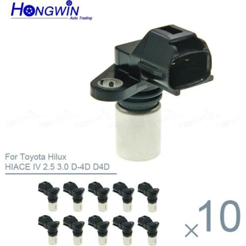 10 Pcs Crankshaft Camshaft Position Sensor Fits Toyota HIACE IV V 2.5 3.0 D-4D D4D HILUX III 9091905025 90919 05025 90919-05025