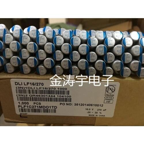 8X11.5 16V270UF solid capacitor solid capacitor PLF1C271MDO1TD