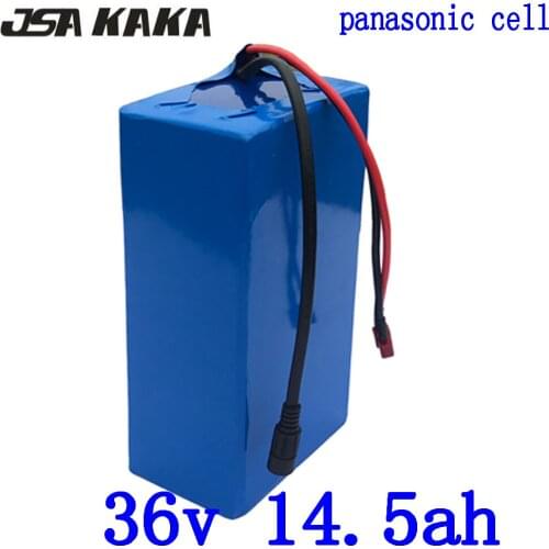 36v electric scooter battery 36v 15ah Lithium battery 36V 14.5ah electric bike battery use panasonic cell for36V 350W 500W motor