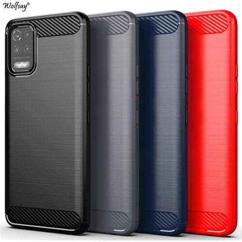 For LG K52 Case Soft Silicone Cover for LG K52 Case Armor Cover Rubber Fundas TPU Case For LG K52 Cover