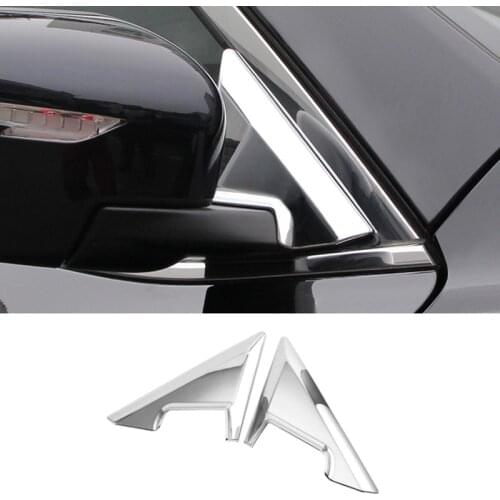 For Nissan XTrail X-trail T32 2014 15 16 17 18 2019 Car Front A-pillar Rearview Tuning Mirror Bracket Trim Cover Accessories
