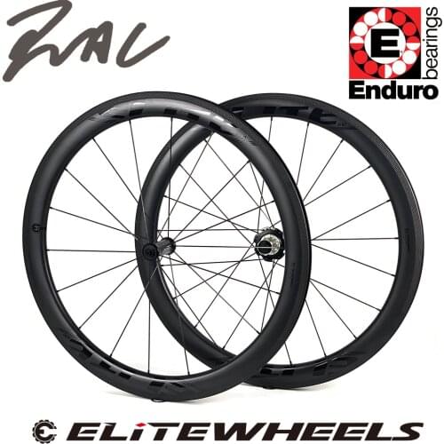 ELITEWHEELS RAC Carbon Wheel A1 AERO Brake Surface High Performance Wheelset Tubular Clincher Tubeless For Professional Racing