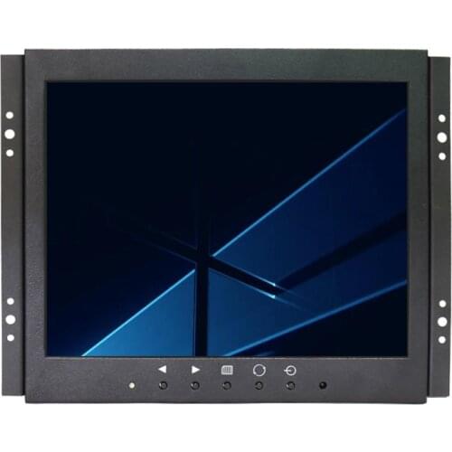 IPS Full Viewing Angel 9.7 Inch Open Frame Industrial Touch Screen Display Computer Screen Monitor With Resistive Touch Screen