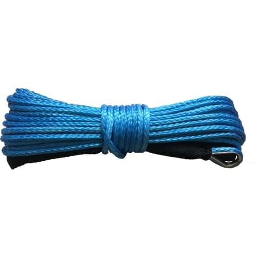 10mm x 40m UHMWPE Cable Synthetic Winch Rope Towing Rope For 4x4/4WD/UTV/ATV/OFF-ROAD
