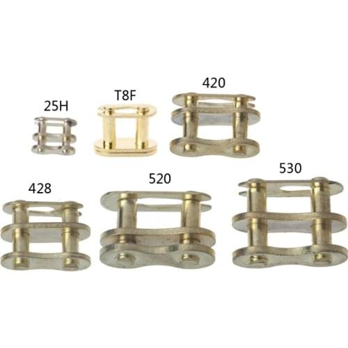 Motorcycle Chain Buckle Ring Link 25H# T8F# 420# 428# 520# 530# F19A