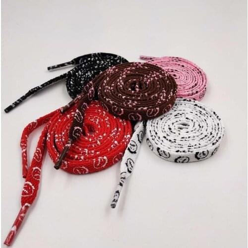 Fashion Soft Flat Running Shoelace 47'' Print Shoelace