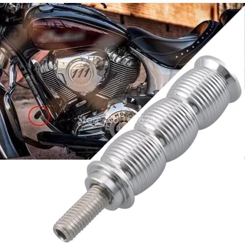 Motorcycle aluminum chrome Bolt Shifter Peg For Indian Scout Sixty Roadmaster Victory Cross Boardwalk Vision Octane Shifter Peg