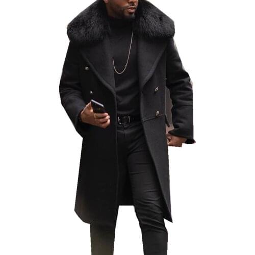 Nowsaa Mens Long Coats