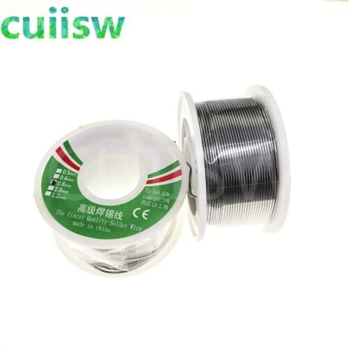 0.8mm New Tin Lead Tin Wire Melt Rosin Core Solder Soldering Wire Roll 100g