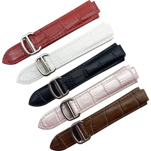 Genuine Leather Watch band for Series Ballon Watch Strap Band Bracelet And Folding Clasp Men Women Watchband 9mm 11mm 12mm