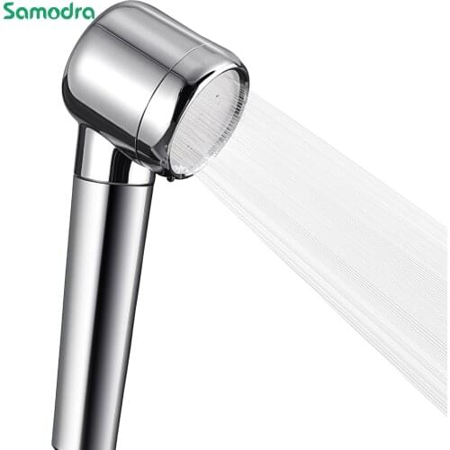 Bathroom Shower Head High Power Low Water Pressure Boosting Ionic Water Filter Ionic Filter Handheld Shower Head Spa Shower Head