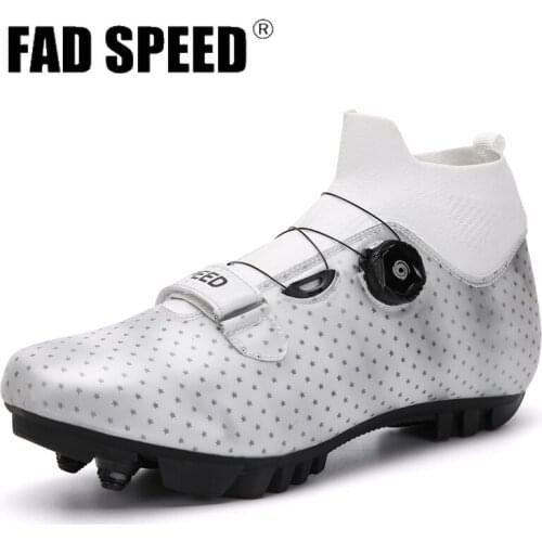 High Top MTB Bicycle Sneaker Cycling Shoes Men Professional Outdoor Self-Locking Spd Road Bike Shoes Mountain Sapatilha Ciclismo