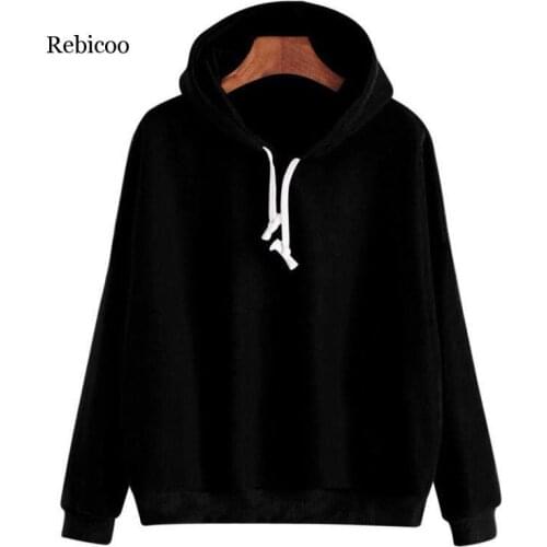 Autumn Women Hoodie Casual Long Sleeve Hooded Pullover Sweatshirts Hooded Female Jumper Women Tracksuits Sportswear Clothes
