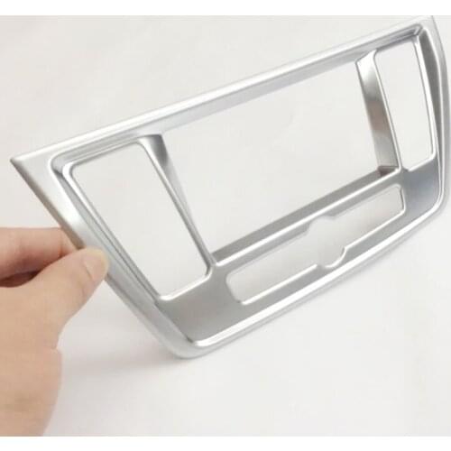 For MG GS 2015 2016 2017 ABS Matte Car navigation frame Cover trim car styling Accessories 1pcs