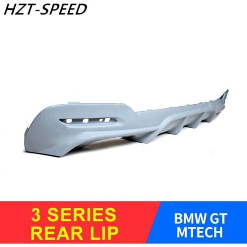 2014 - 2016 Car Protector Bumper Double Row Single Out Rear Lip GT for BMW 3 Series Car Rear Lip
