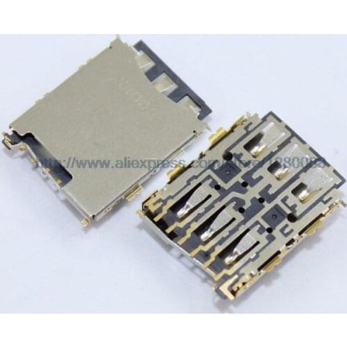5 pcs/lot OEM for HTC Desire 626 826 Sim Card Reader Holder Socket Tray Slot