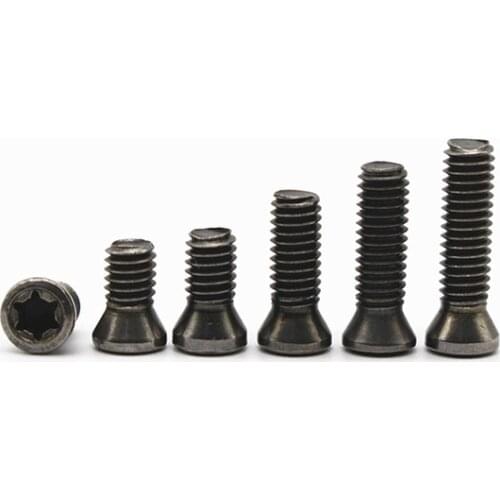 50pcs/lot M2.5 x 6 M5x12 M2 M3 M4 Trox Screws to Fix the Lathe or Milling or Boring Inserts on CNC Cutting Holders and Machine