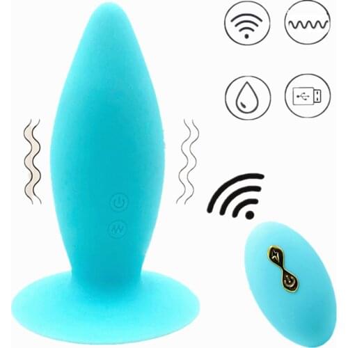 Bullet Anal Vibrator Wireless Remote Control Dildo Vibrators For Woman Butt Plug Sex Toys For Men Prostate Massager