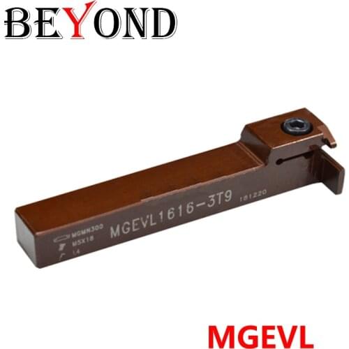 BEYOND 7-shaped MGEVL MGEVL1616 MGEVL2020 MGEVL2525 2T8 3T9 4T9 T15 External Groove Arbor Lathe Toolholder CNC Turning Tools