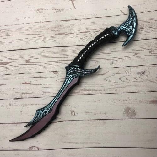 1: 1 Vyse Scythe Cosplay Weapon Anti Wizard Elf Anime Game Gun Prop Role Play PU Action Figure Model 50 sword