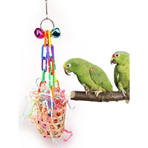Bird Toys Large For Parrot Conure And Budgie Accessories Perch Parakeet Toy Supplies Cage Decoration jouet perruche agapornis