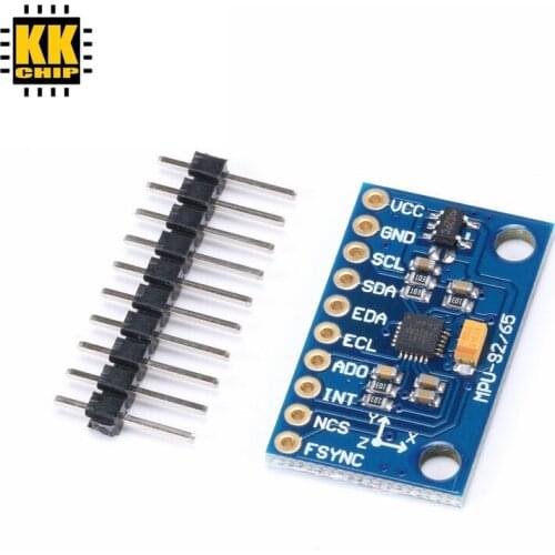 MPU-9250 GY-9250 9-axis sensor module I2C/SPI Communications Thriaxis gyroscope + triaxial accelerometer+triaxial magnetic field