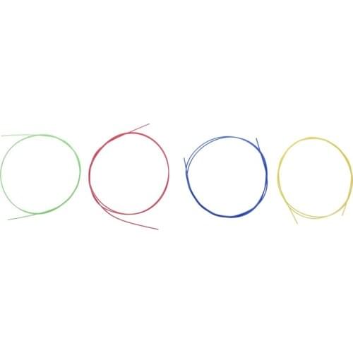 IRIN U104 Rainbow Colorful Nylon Ukulele Strings 4 Strings Guitar Ukulele Strings Silver White Parts and Accessories Set